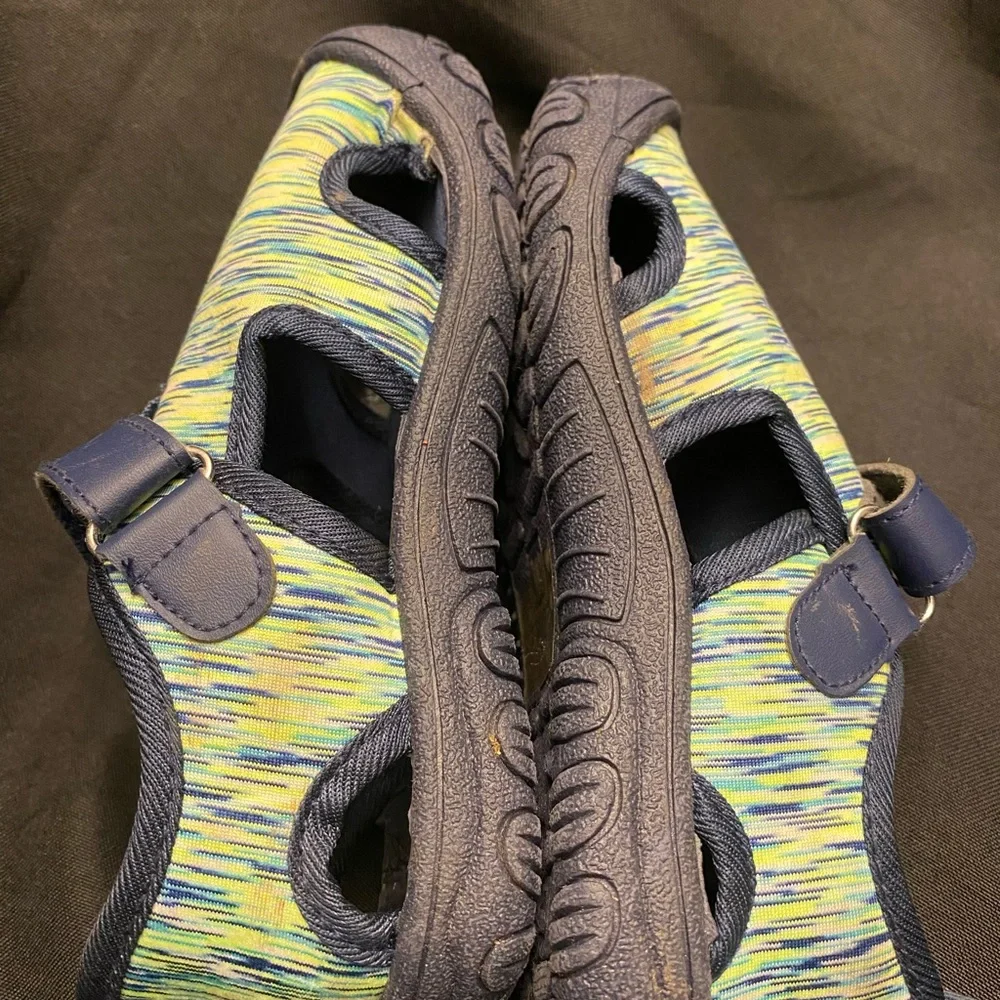 Kidgets-Blue/Green Water‎ Shoes-Size:10